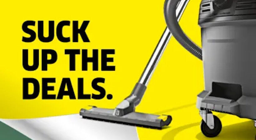 'Suck Up The Deals': Kärcher UK announces summer promotion