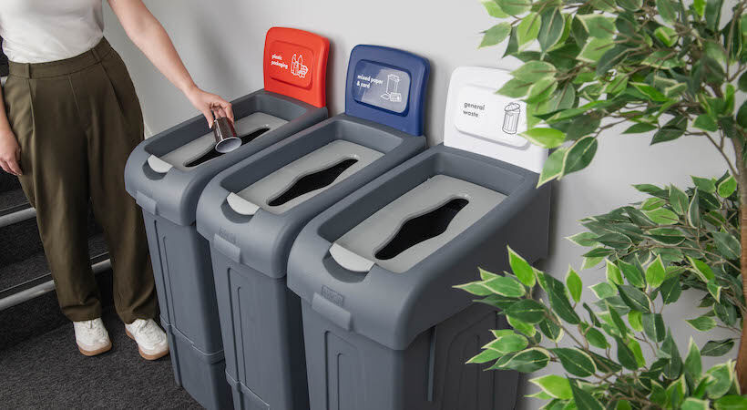 New recycling bin system designed to reduce waste and increase compliance
